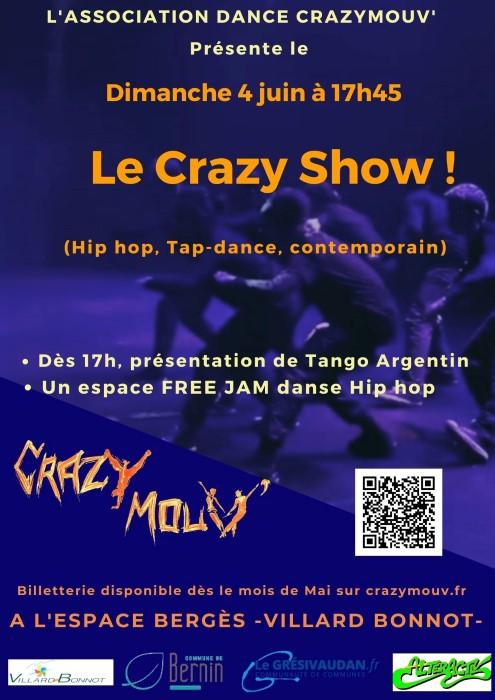 Affiche crazyshow 2023 redimentionnee 1